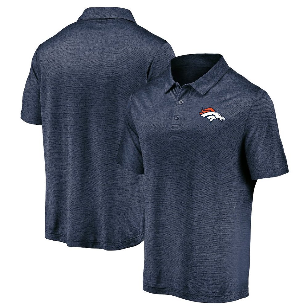 Majestic Denver Broncos Polyester Production Polo